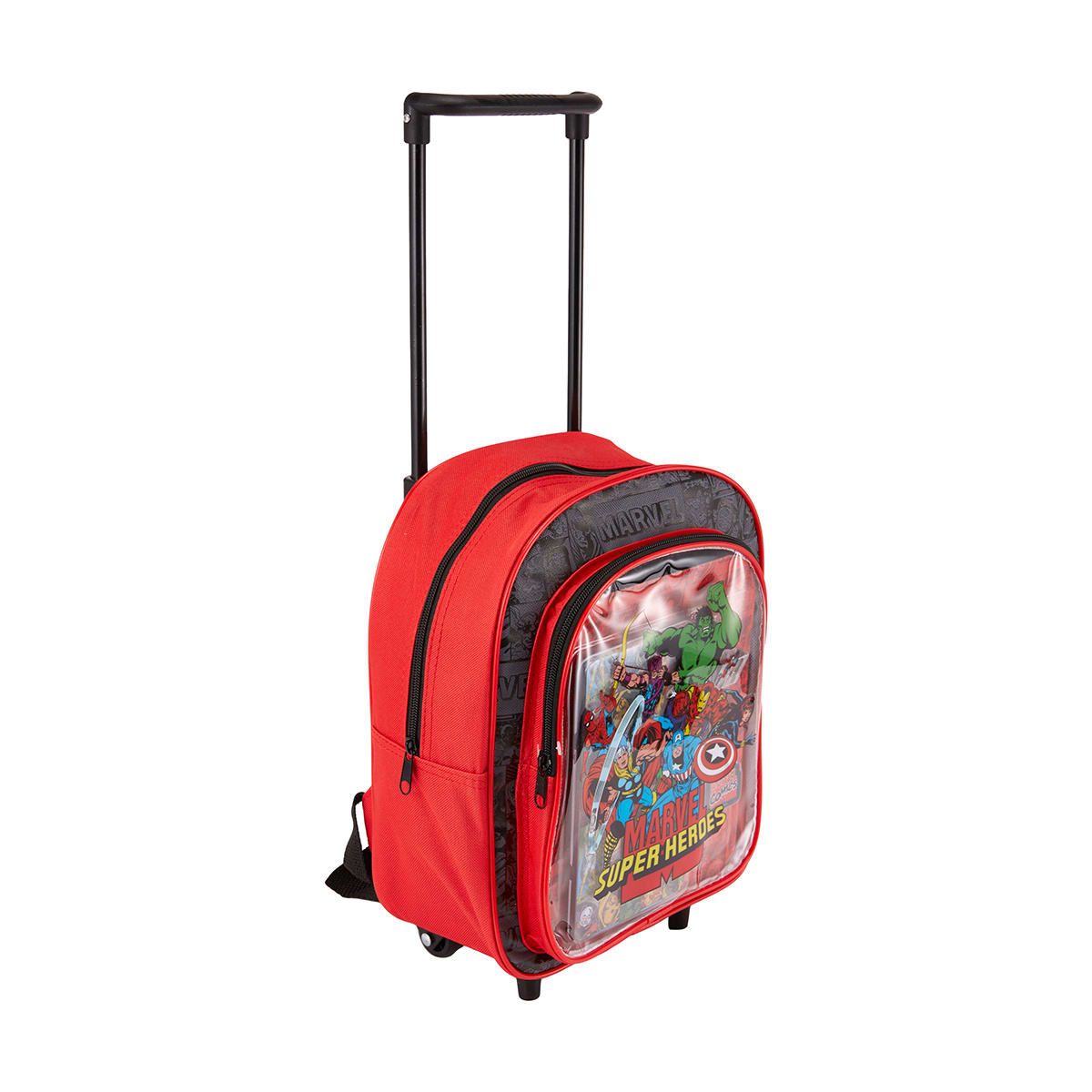 Marvel Avengers Super Heroes Trolley Backpack Kit