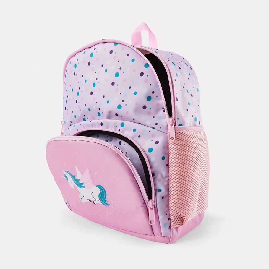 8L Kids Unicorn Junior Backpack - Pink