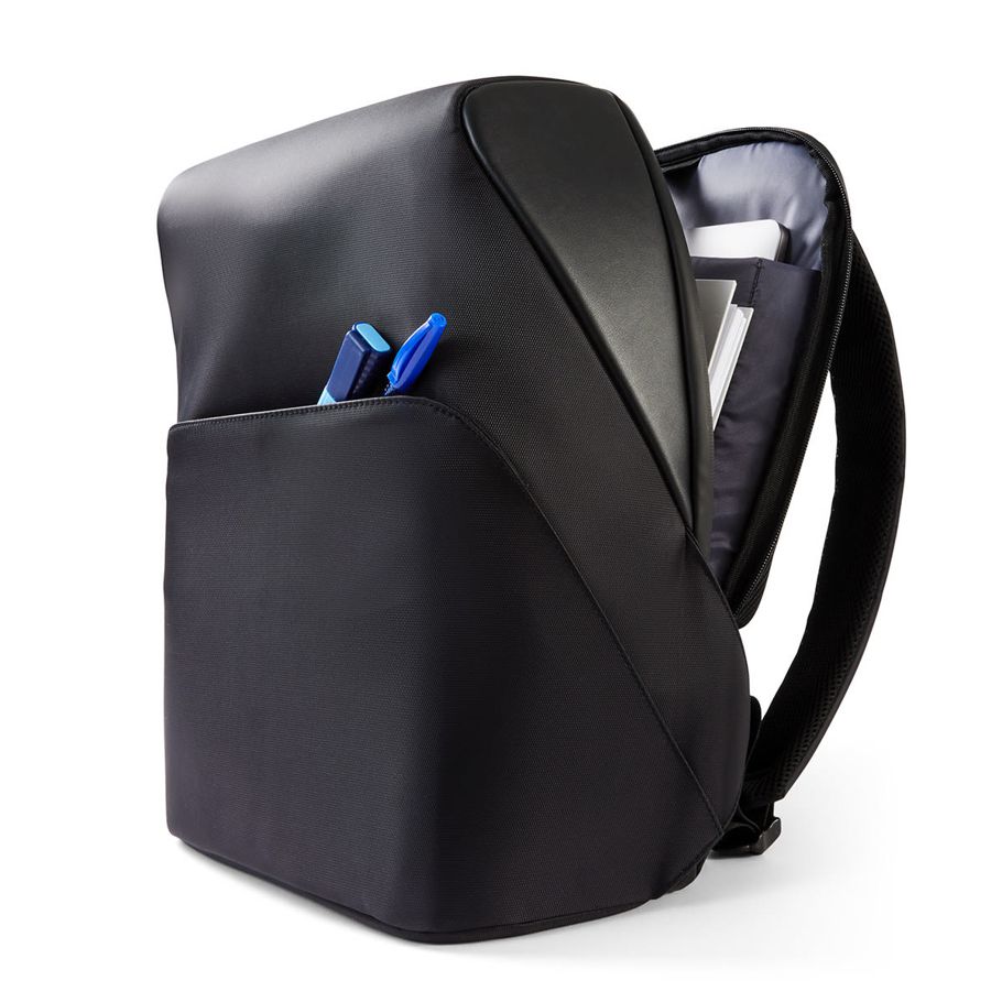 Commuter Backpack with USB Port - Black