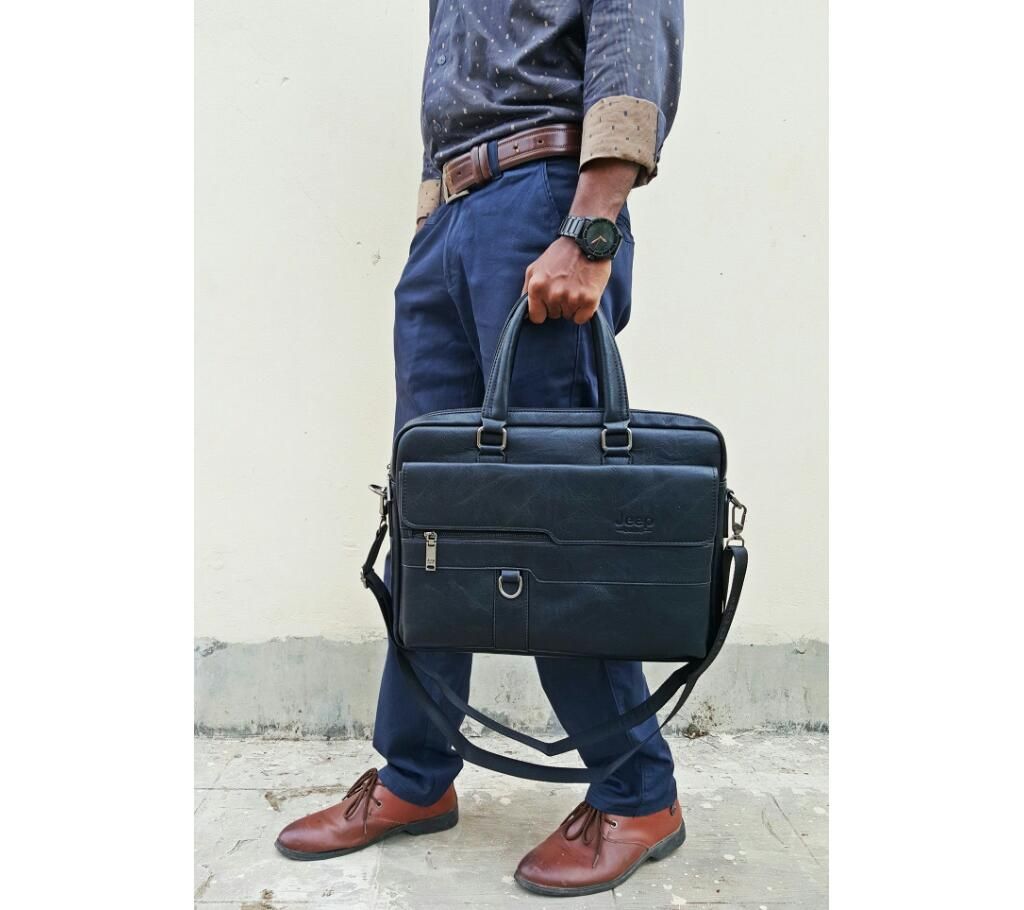 leather jeep bag