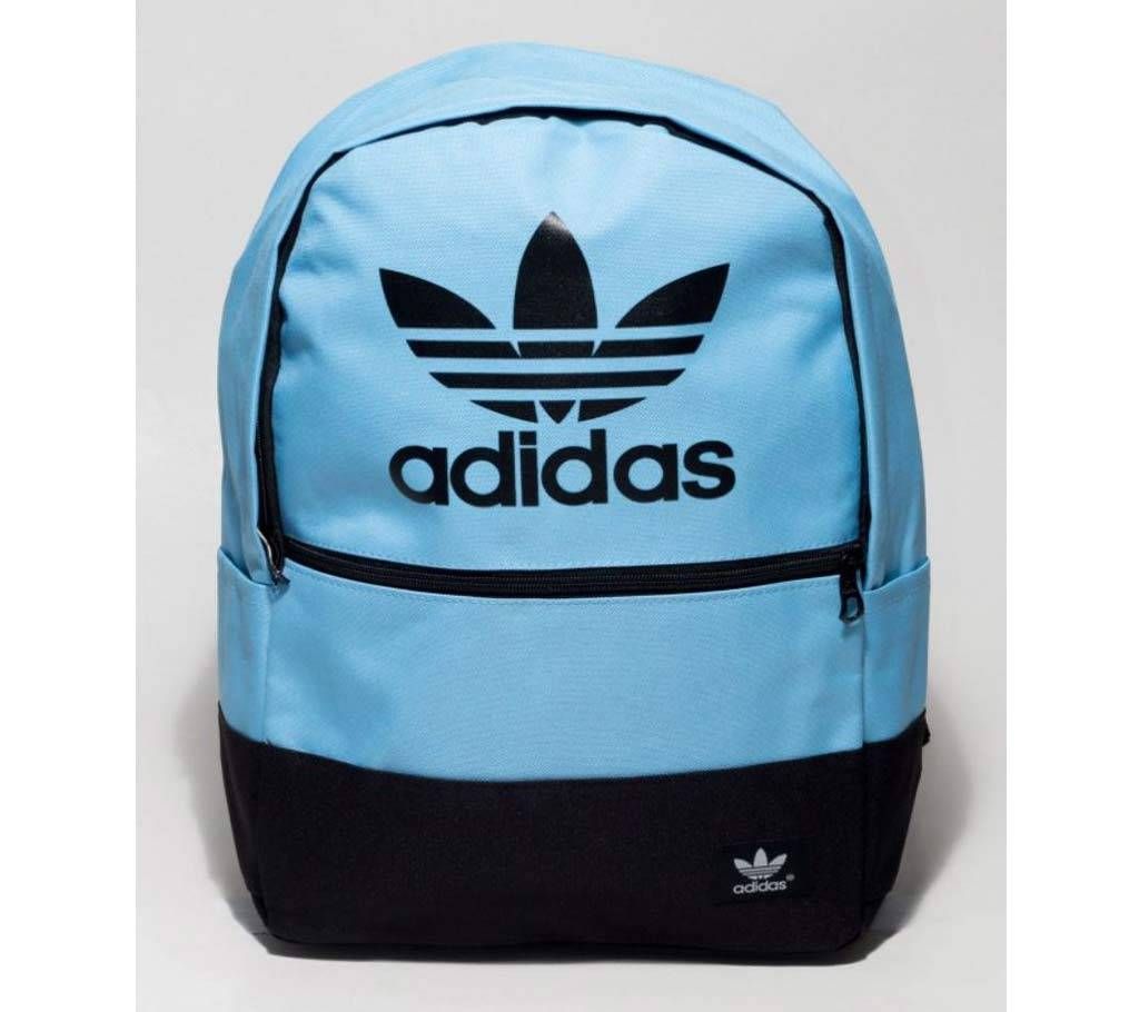 Adidas Ocean Blue And Black Color Backpack Copy