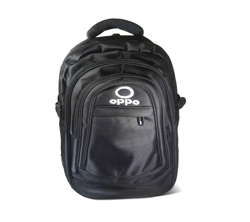 Black Polyester & Nylon Back Pack 0214BPK