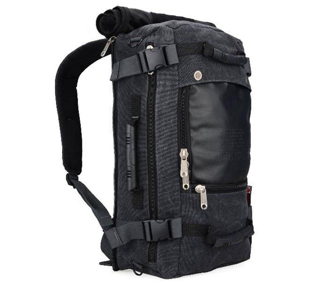WITZMAN Canvas Travel Backpack A2020 Black