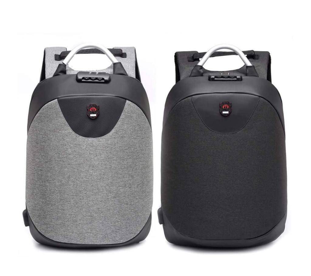 Anti Theft Backpack With Lock-1Pcs