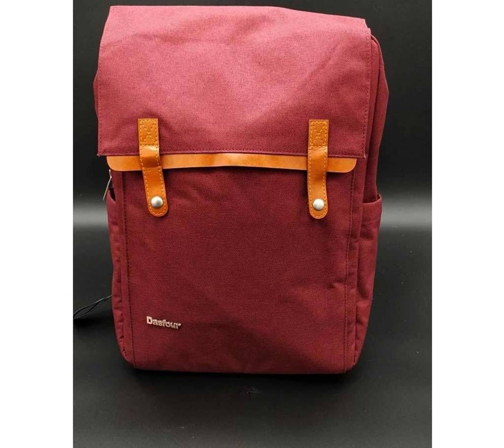 Maroon Backpack