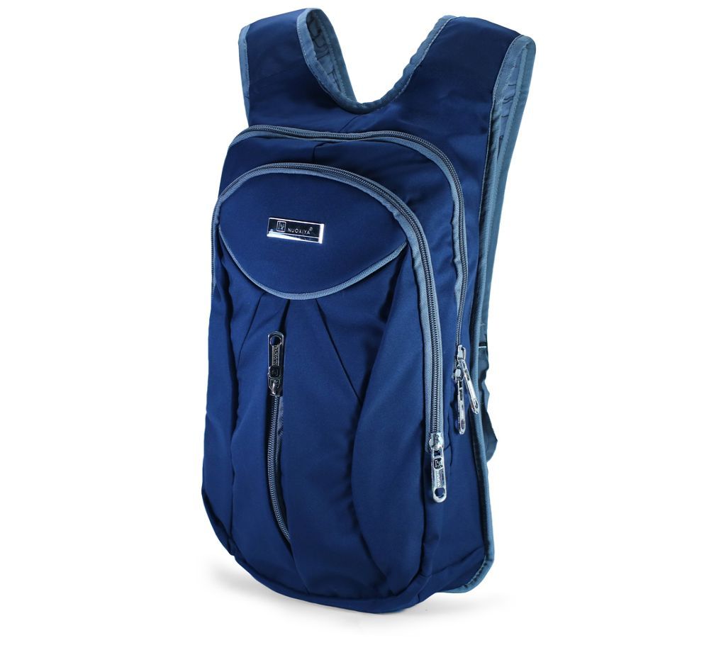 Navy Blue বাইকার ব্যাকপ্যাক