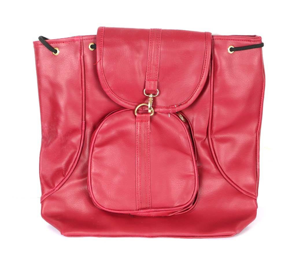 pu leather bag for girls