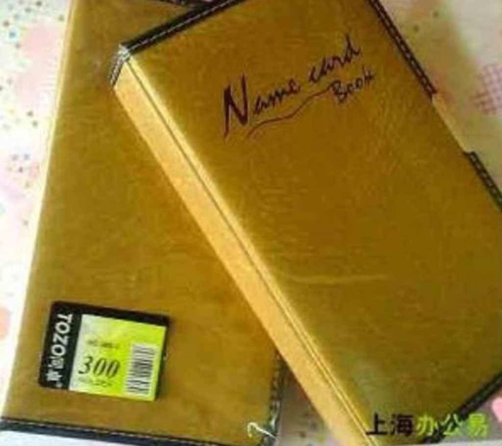 Name Card Book