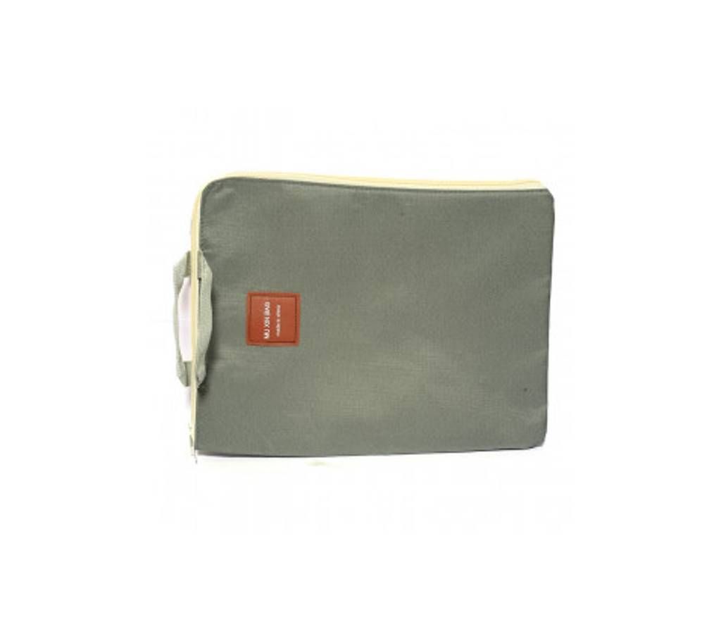 Simple Solid A4 Big Capacity Document Bag