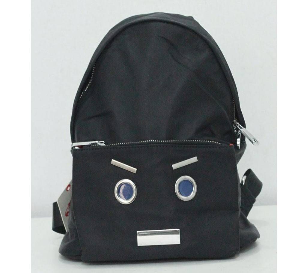 Smiley bagpack ladies black