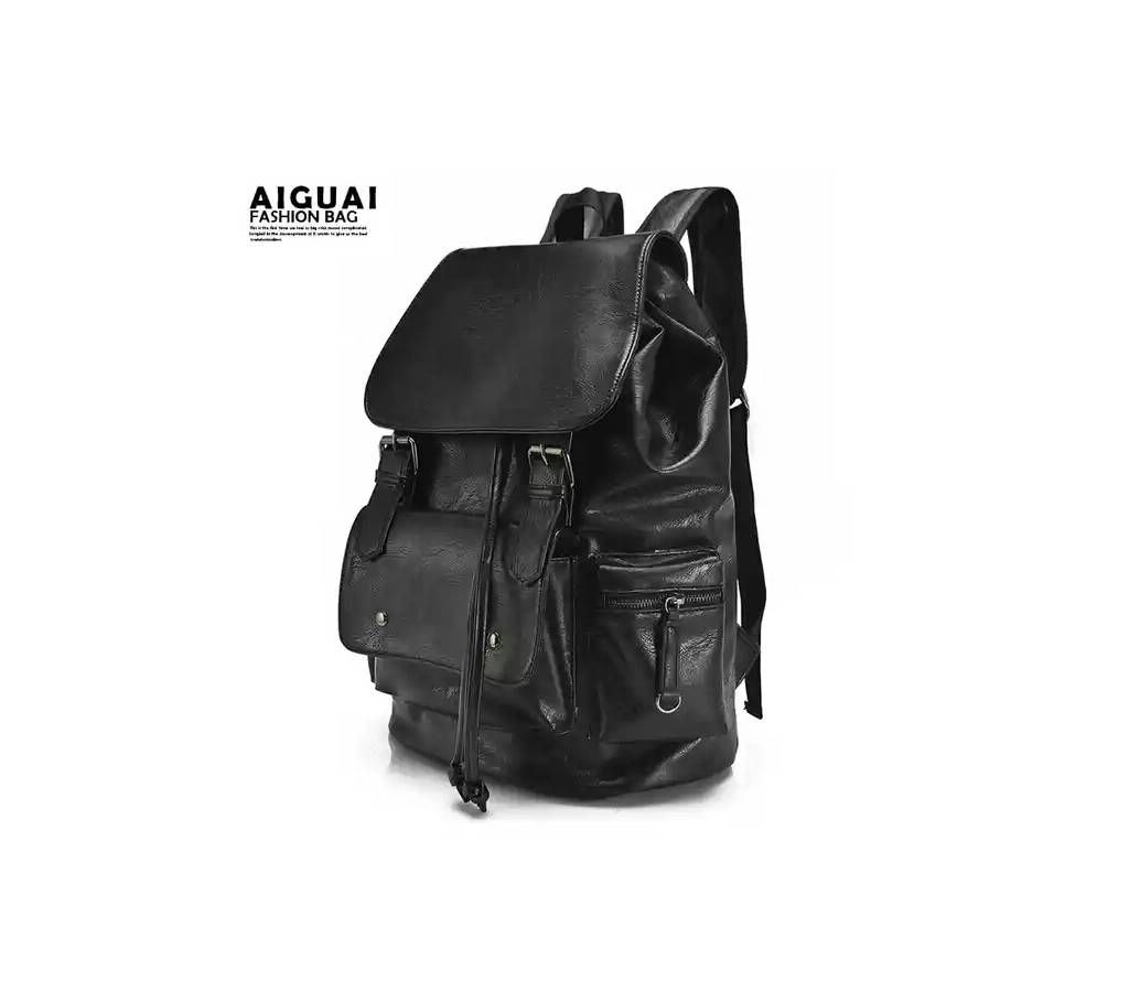 Girls backpack Leather