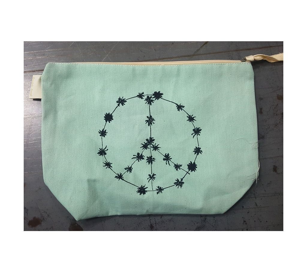 Peace of Palm Cosmetic Bag Large