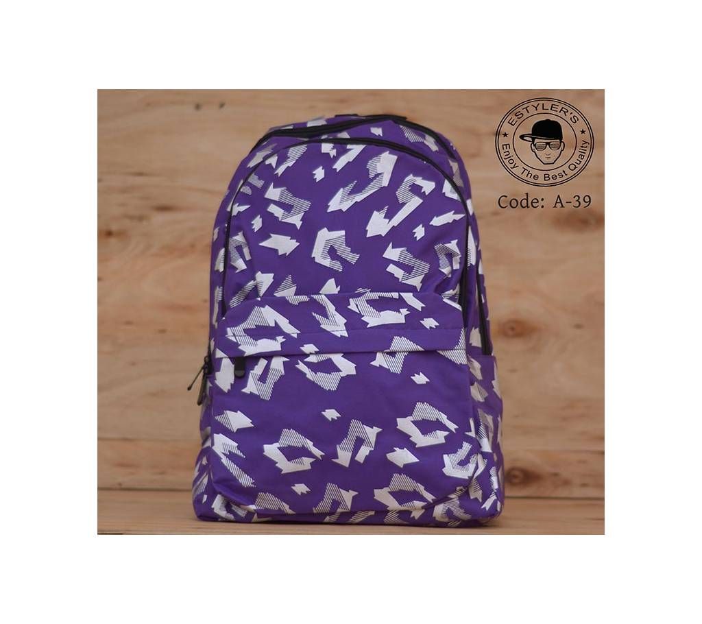 Purple Silver Backpack (Copy)