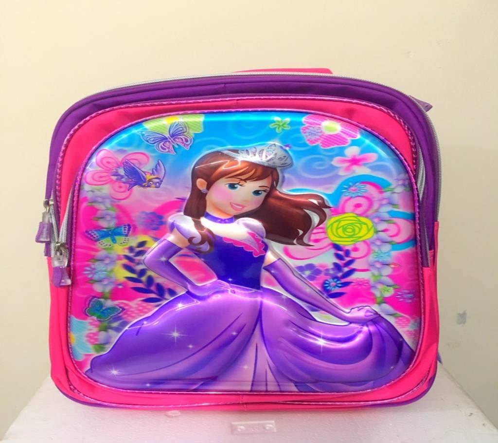 Barbie Doll Printed 3D School Bag