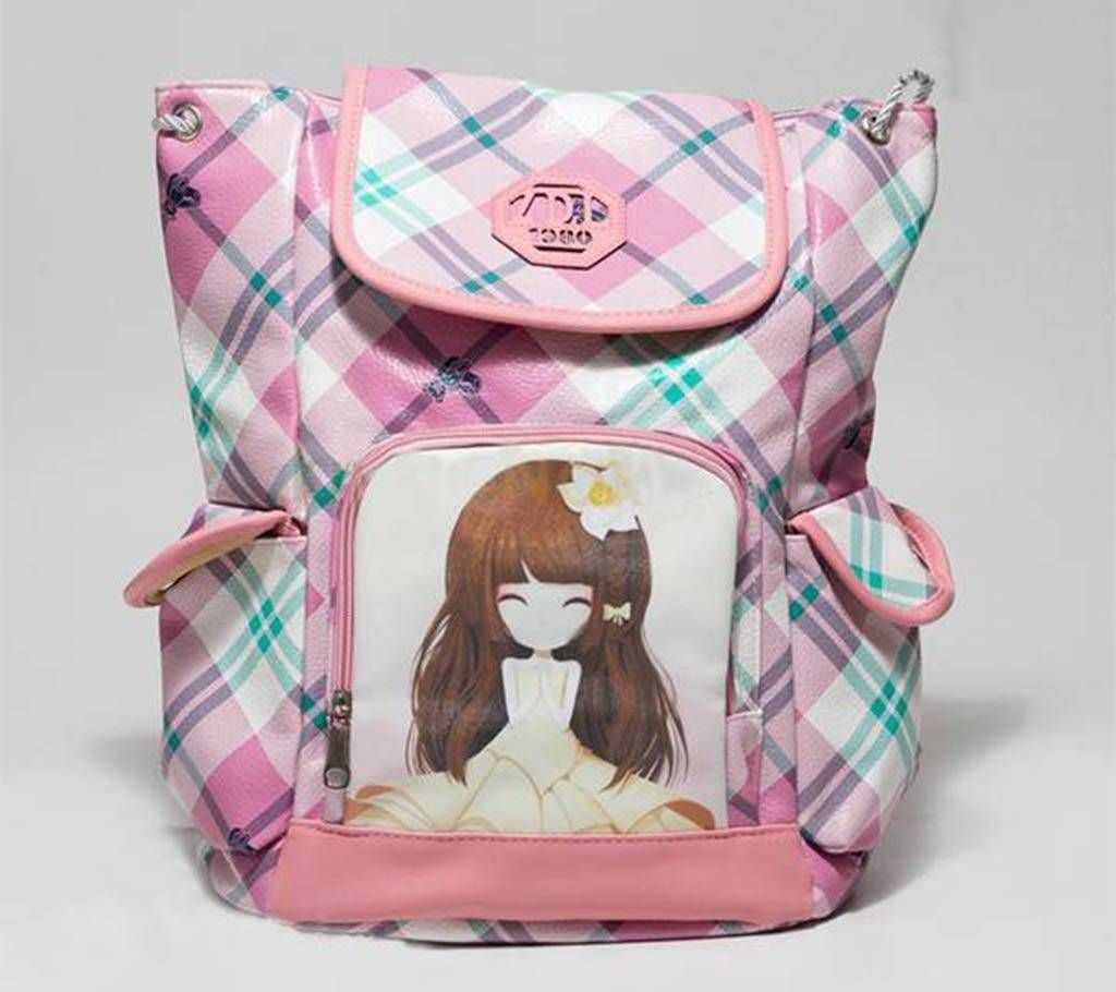 cartoon design school backpack 