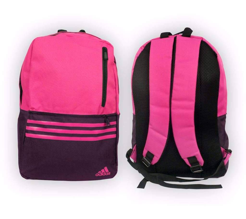 Laptop bagpack - Pink & Black 