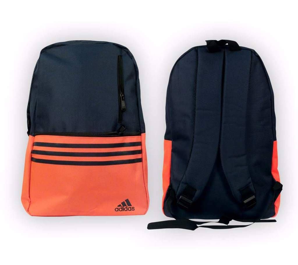 Laptop bagpack - Orange & Black 