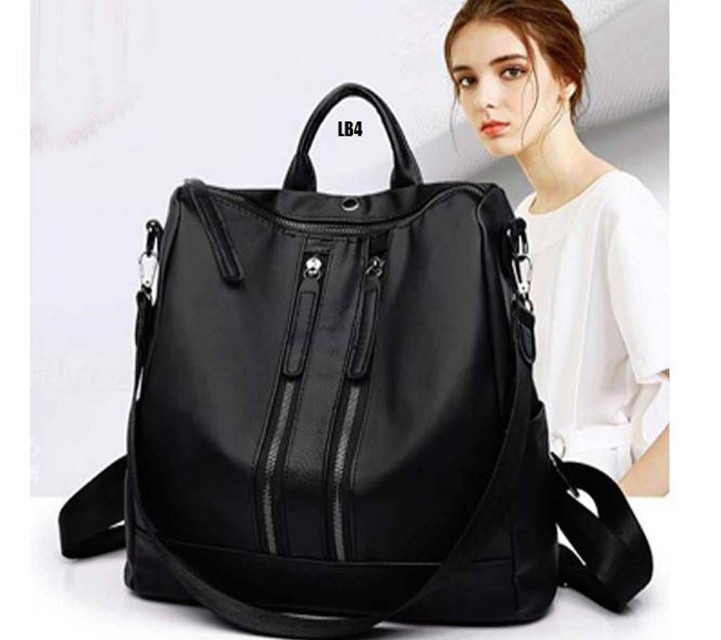 Smart Black Backpack for Girls