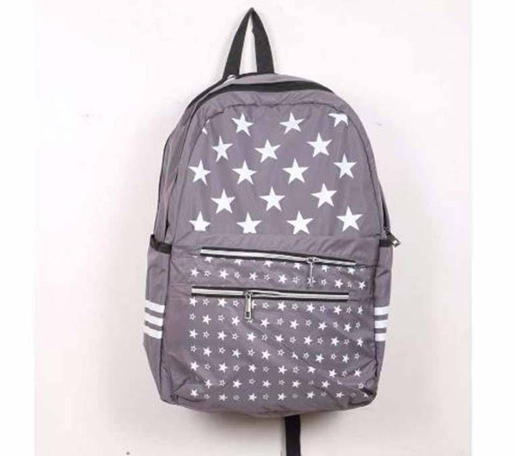STAR Printed Parasuit Fabric Backpack