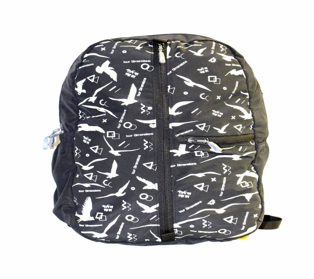 Printed School Backpack