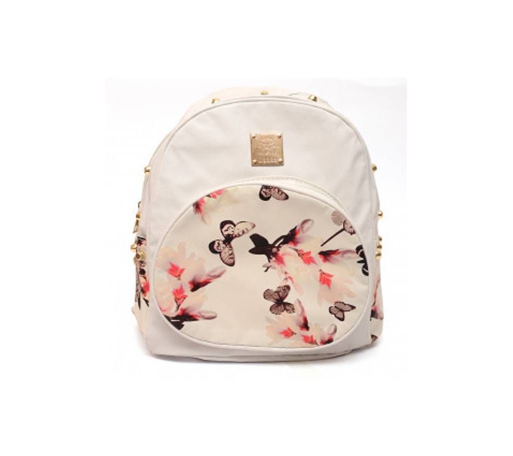Printed Butterfly Shoulder Backpack