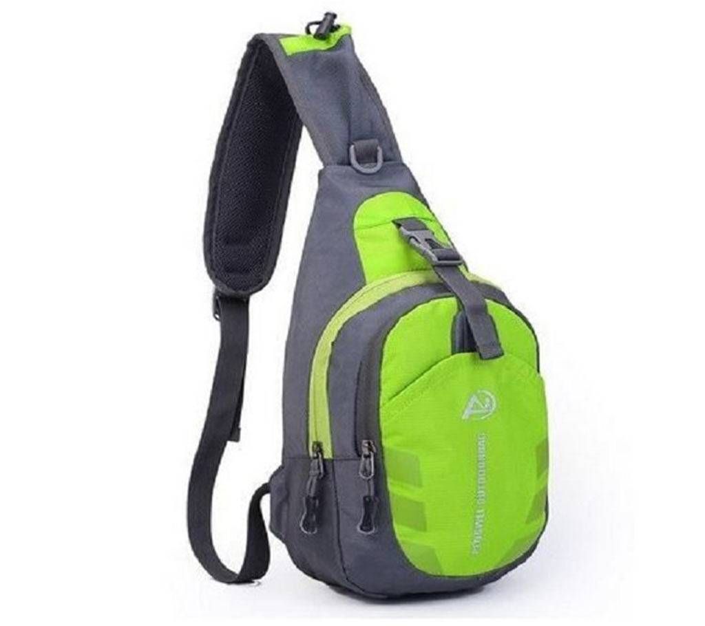Green Cross Body Chest Bag - 611 - MOJ