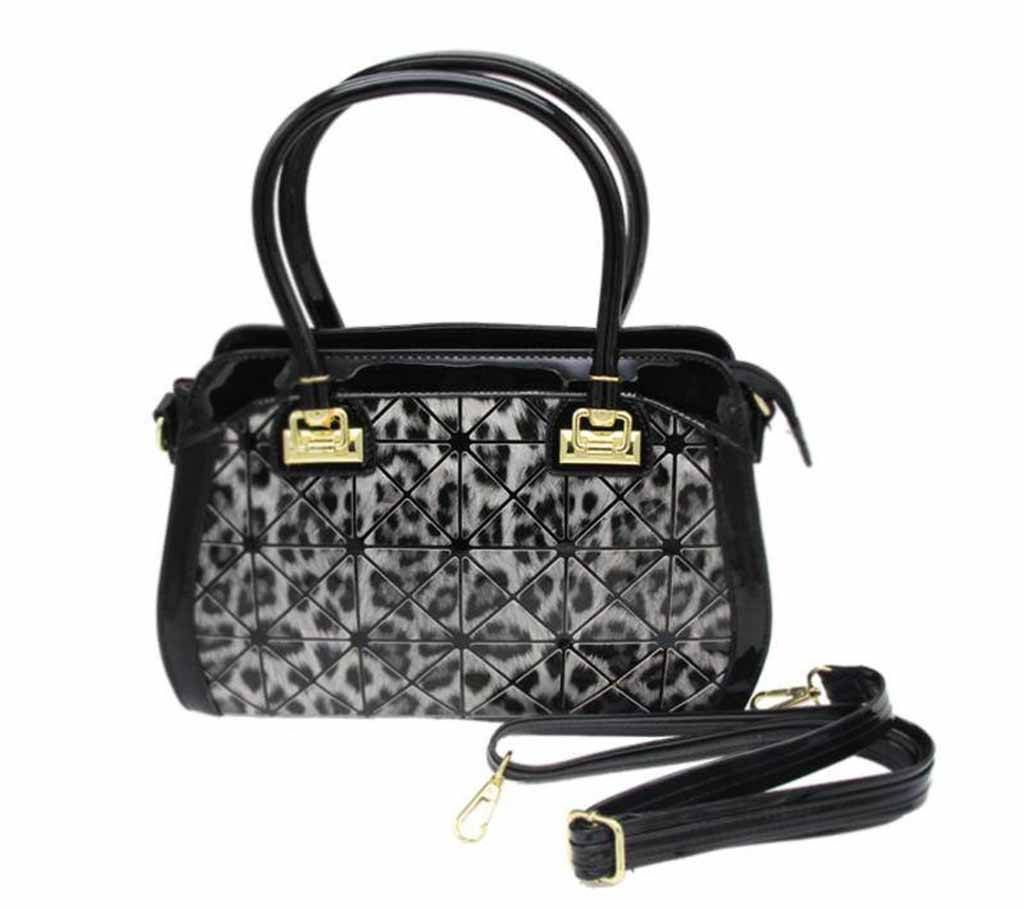Ladies PU leather vanity bag 
