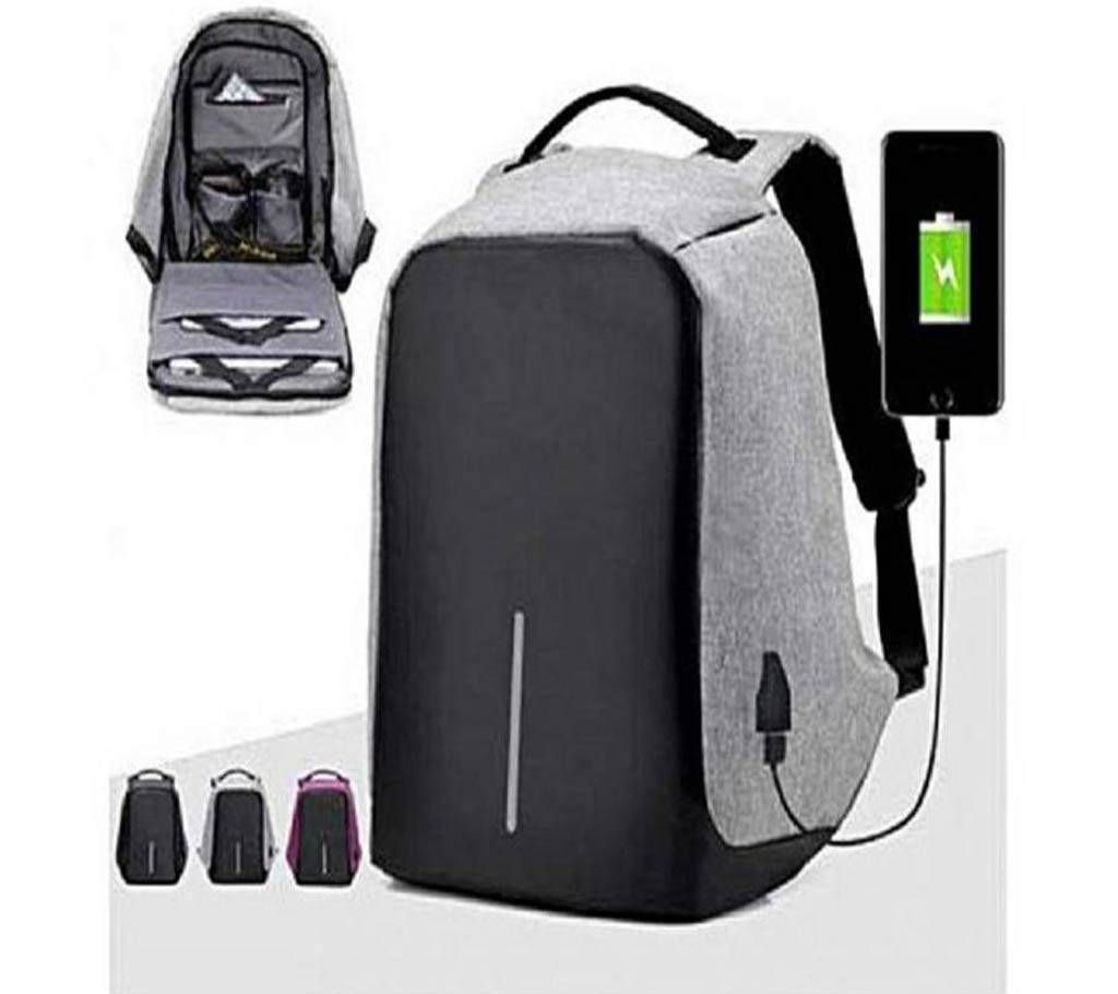 Anti-theft Waterproof Backpack With USB Charge Port