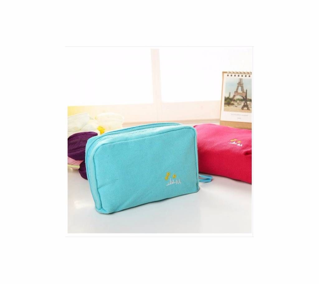 Canvas Cosmetic Bag & Passport bag