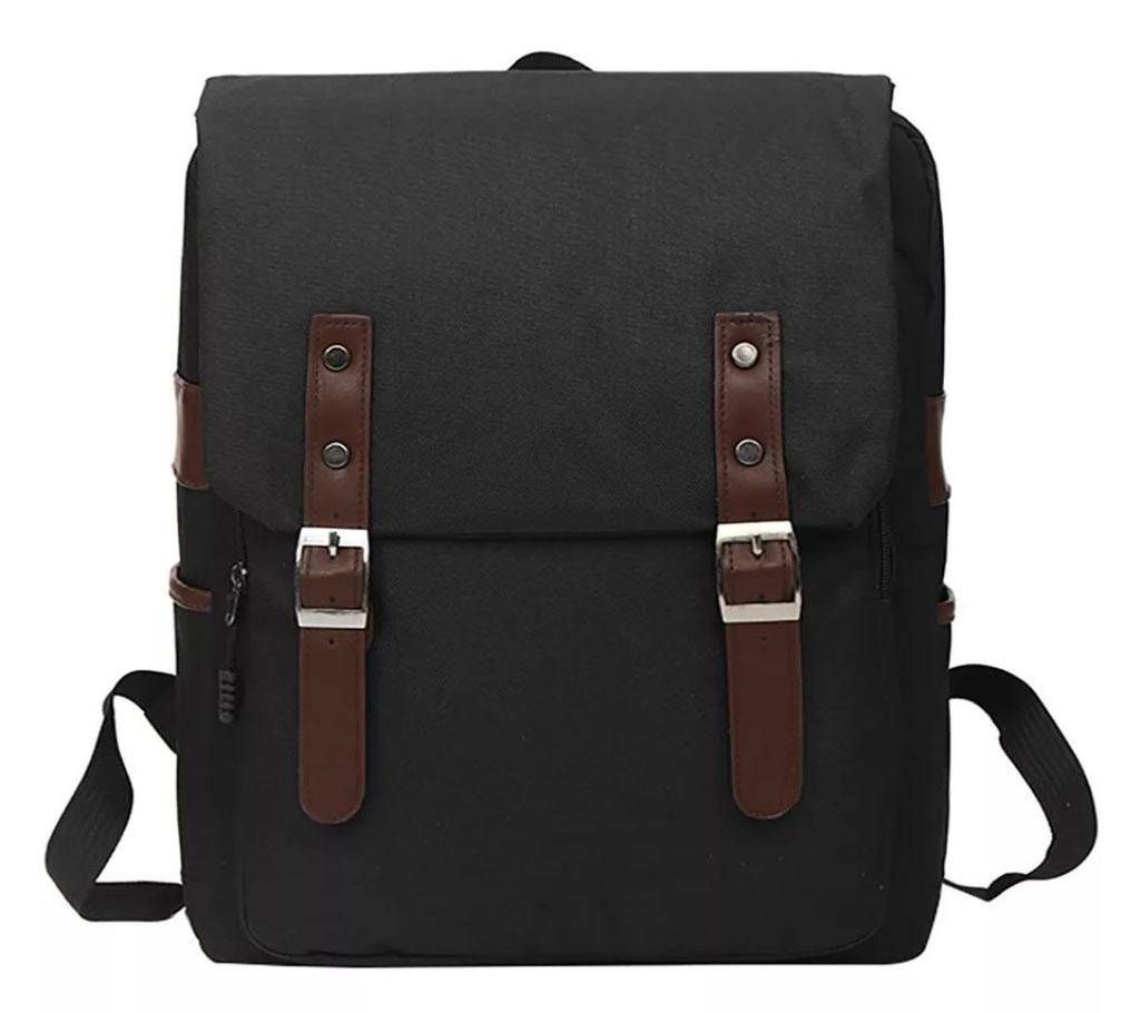 Fashion Canvas Material Backpack for Women (1843) Black - GTZ