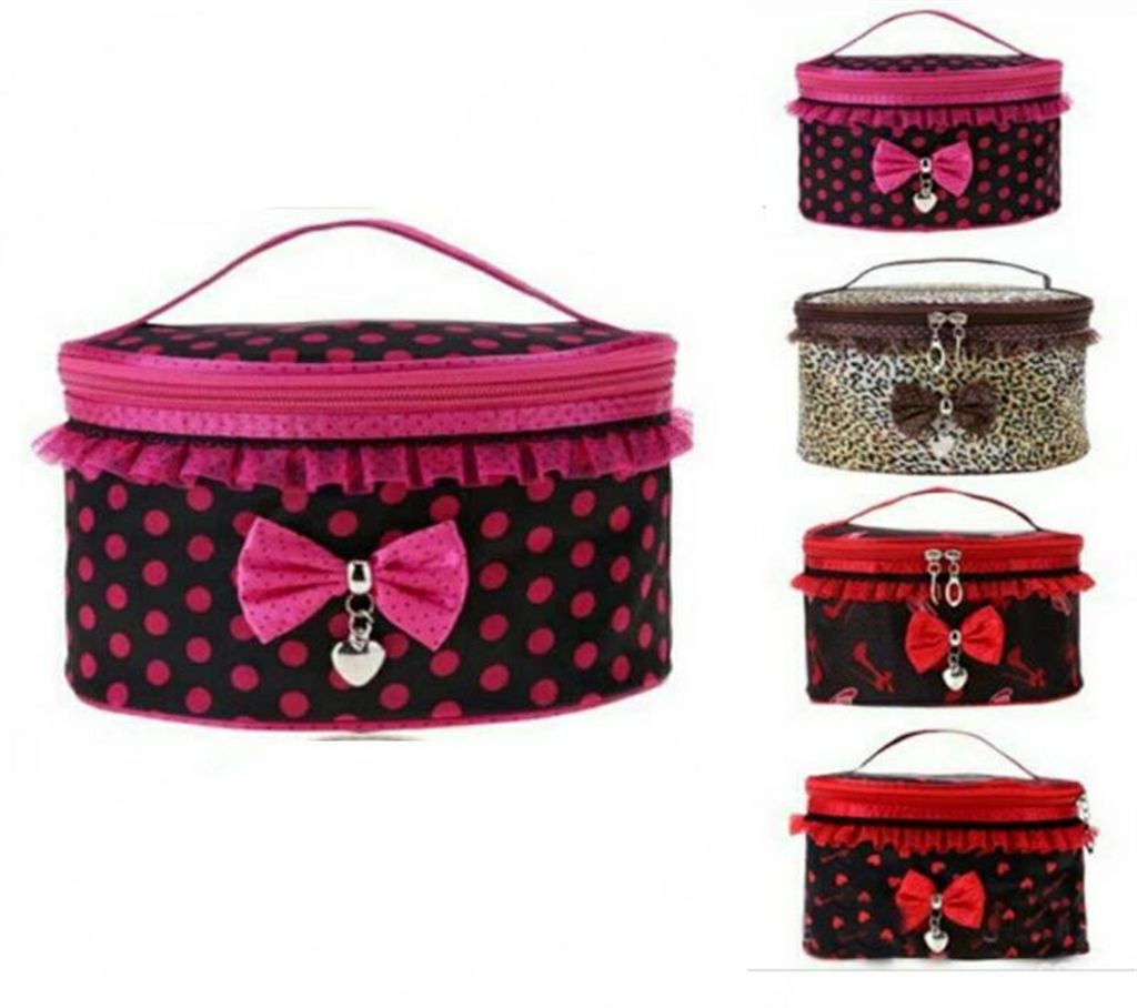 BOW Cosmetics Storage Pink Bag