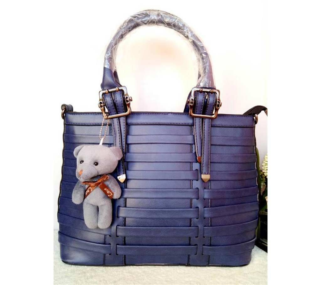 PU leather ladies vanity bag 