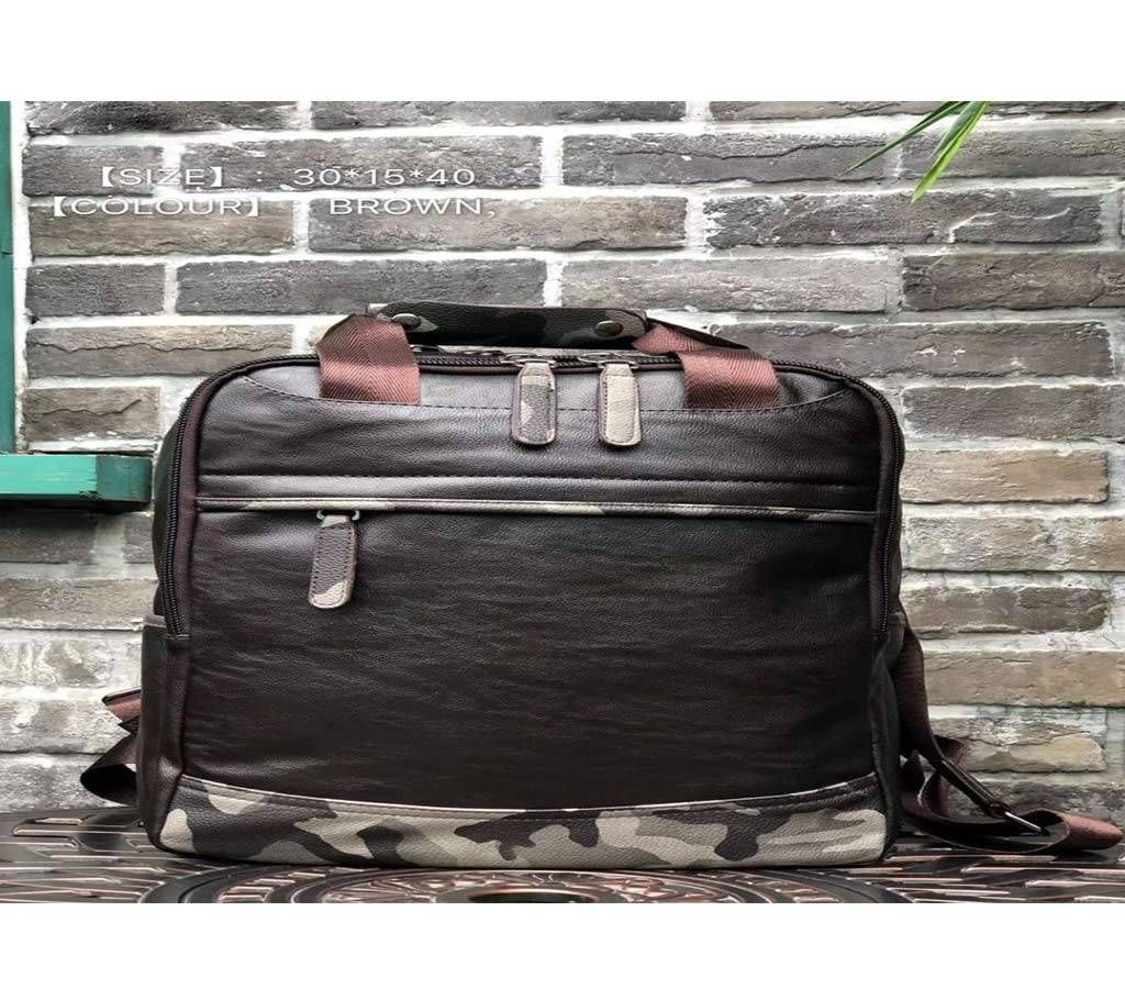 Dark Brown Trendy Shoulder Bag