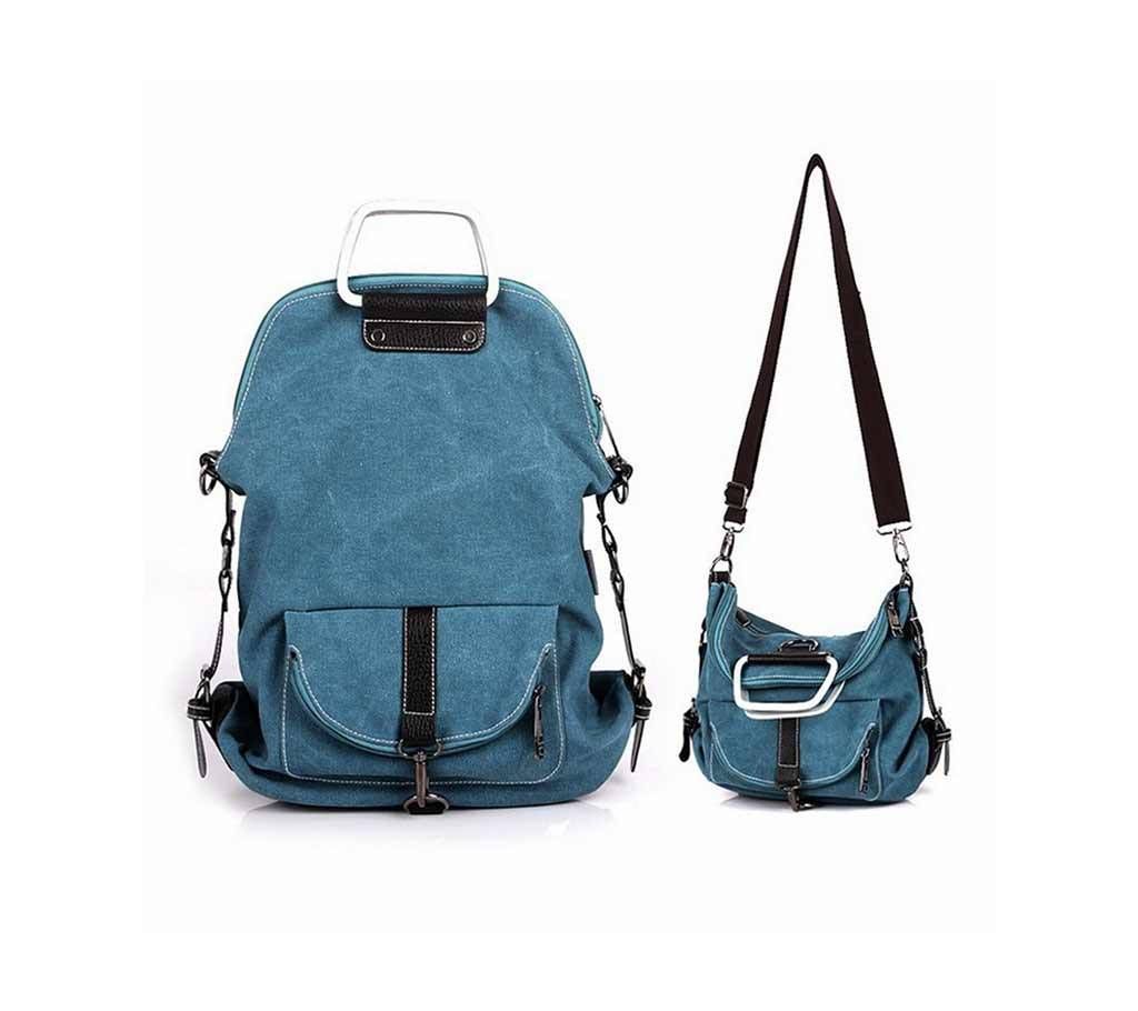 Multifunction Canvas Backpack