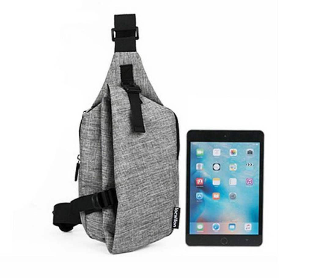 Local Lion Chest Bag- Gray
