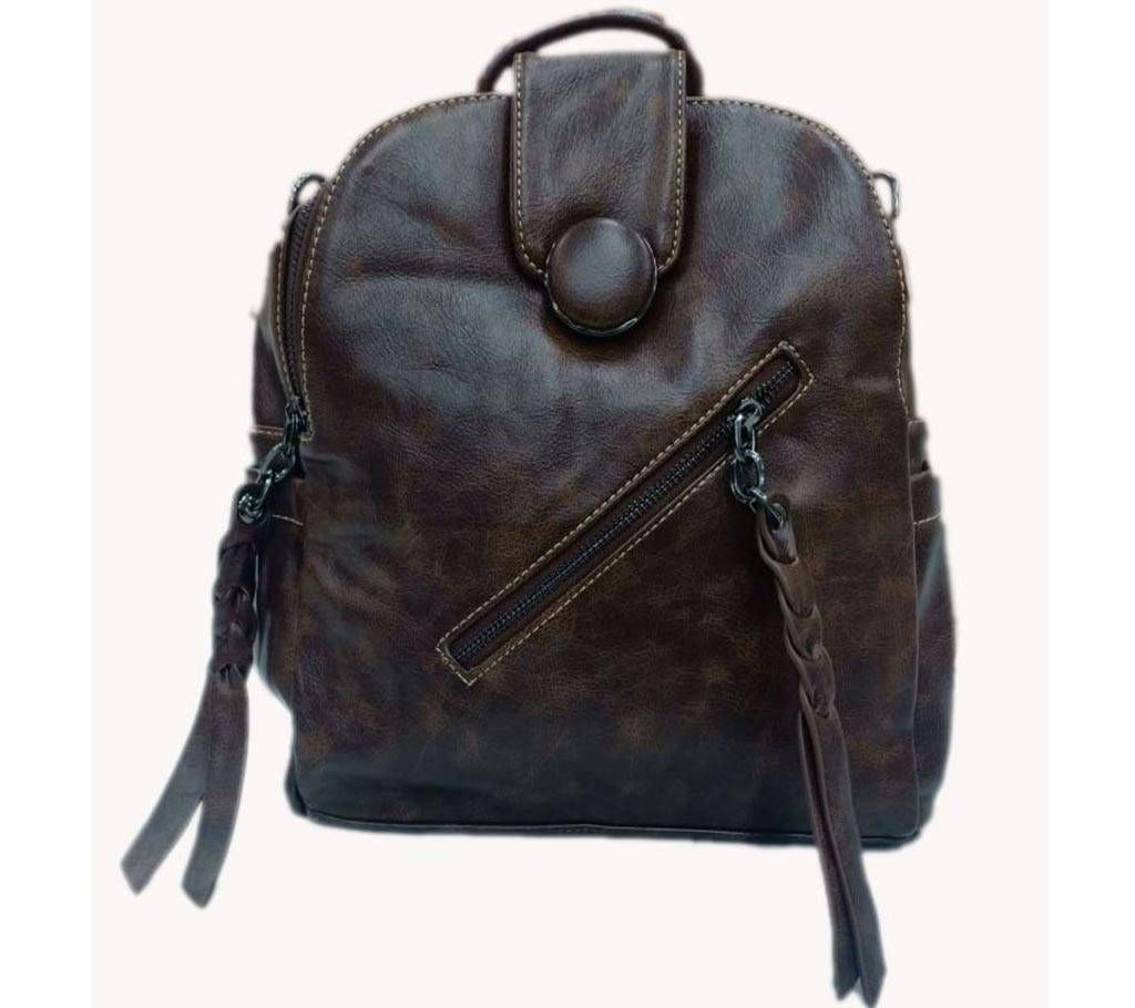 PU Leather Ladies Fashion Backpack