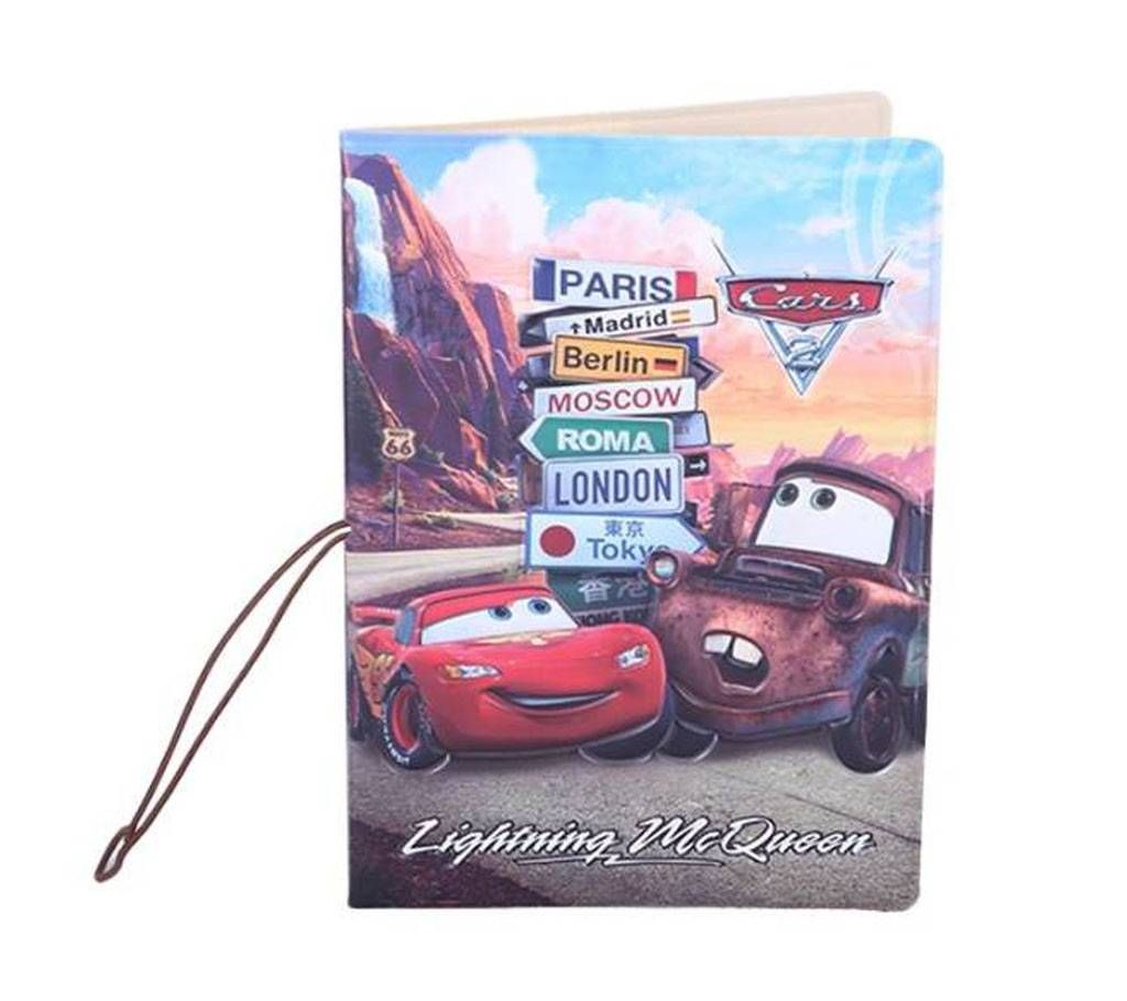 Multicolor PU Leather Passport Cover