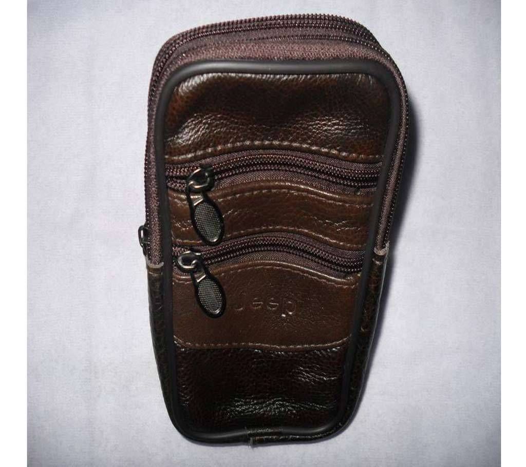 Leather Waist Carrying Bag - Malaysian Leather