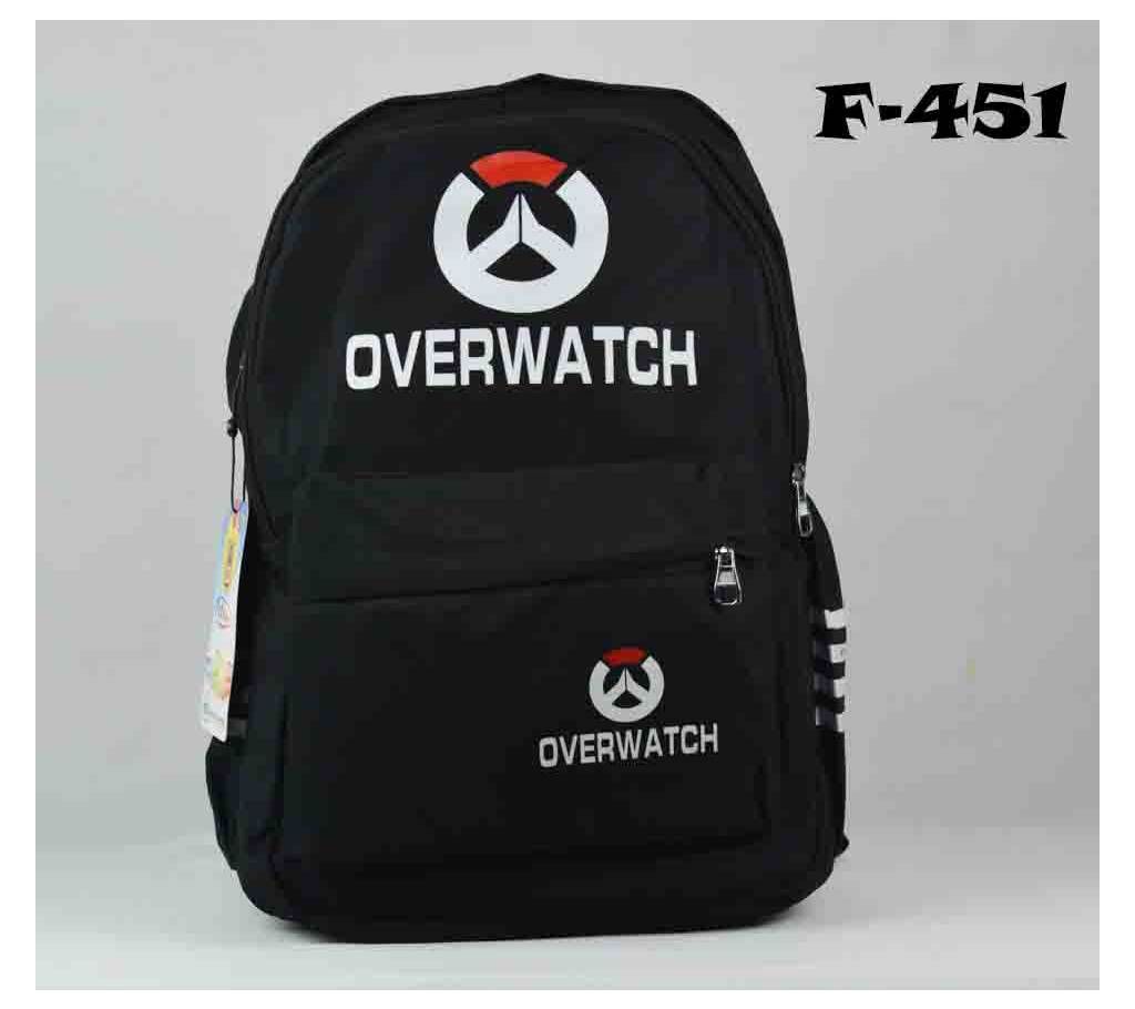 Overwatch Black Backpack (Copy)