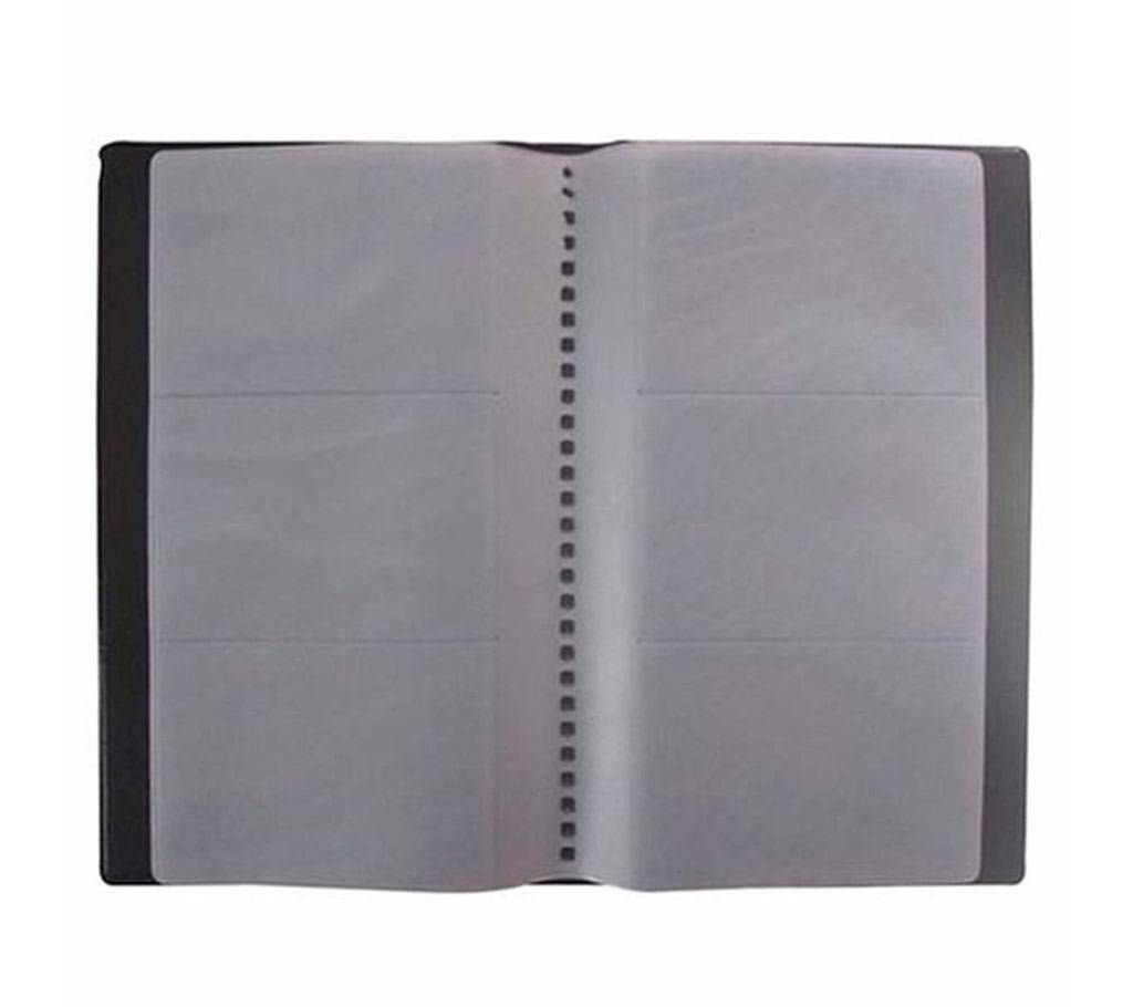 Book Style Business Card Holder - 300 cards