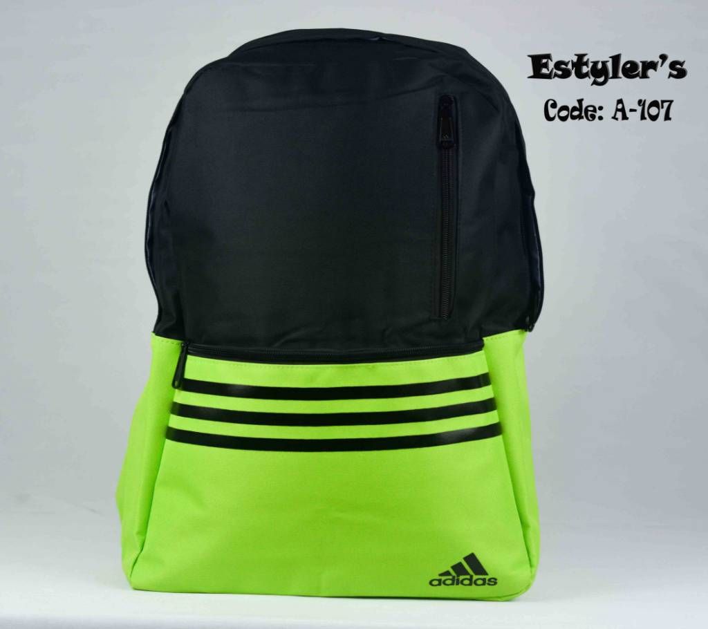 Adidas Green Black Stripes Backpack ( Copy)