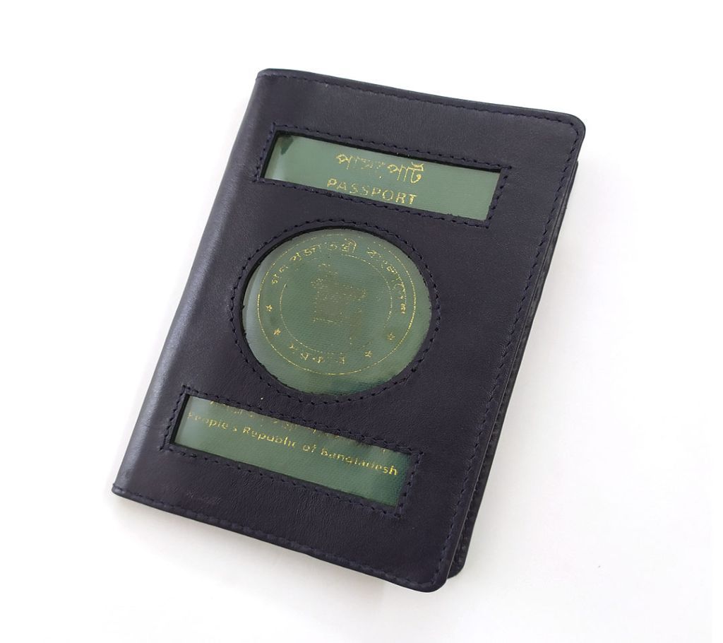 Leather Passport holder with Multi Pocket
