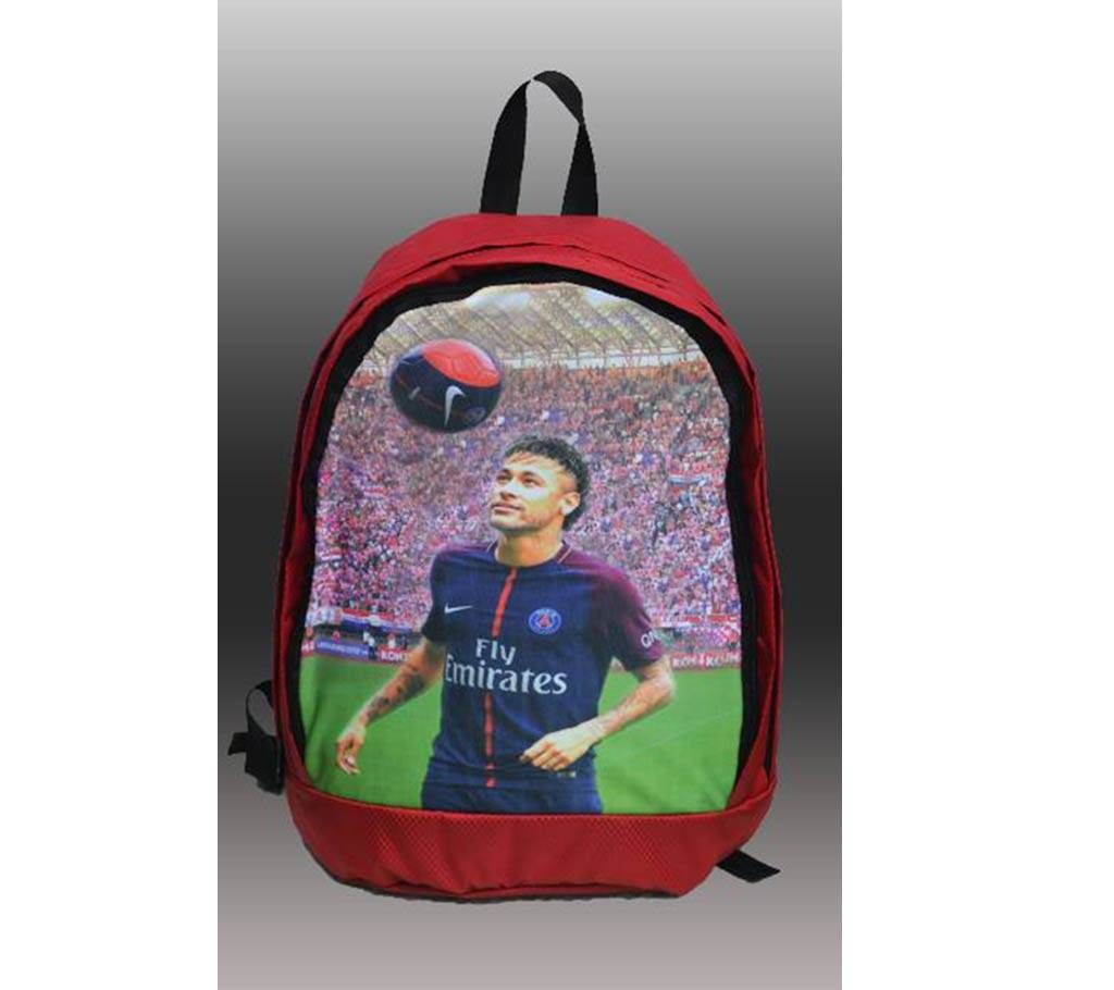 Neymar printed school Backpack 