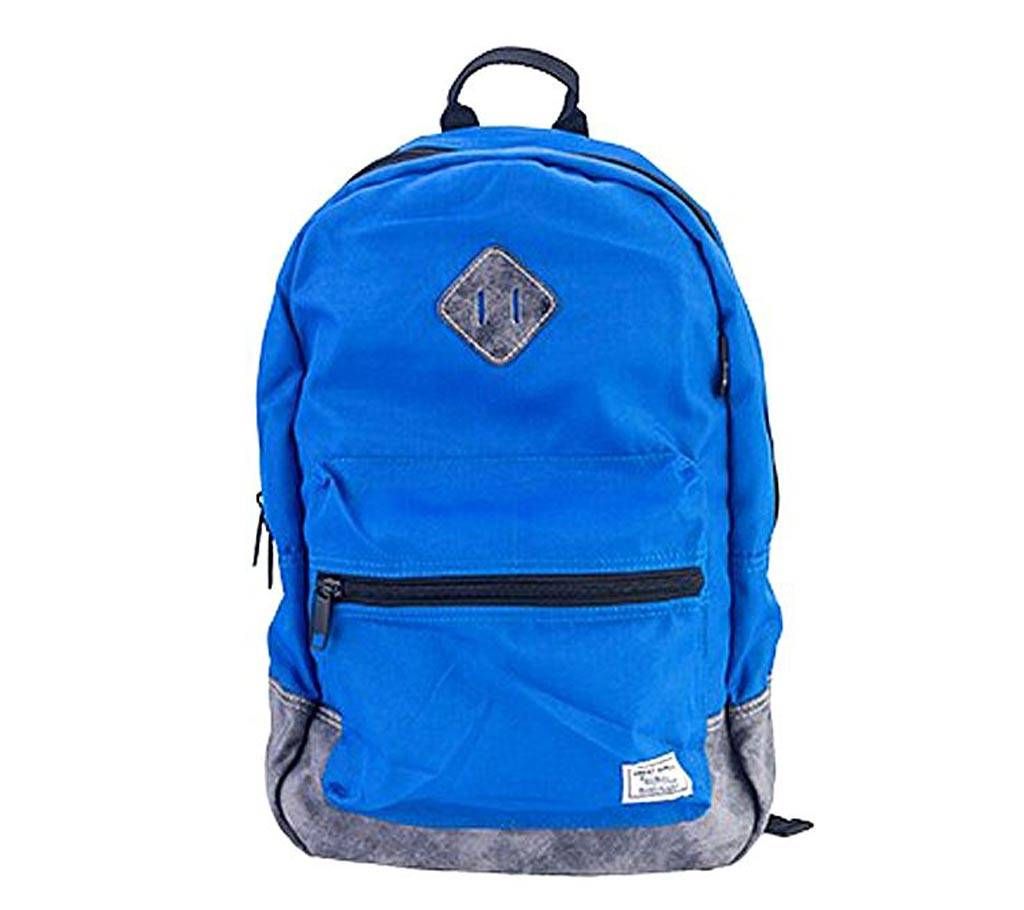 Fortuna Bangladesh Blue Canvas Backpack for Men
