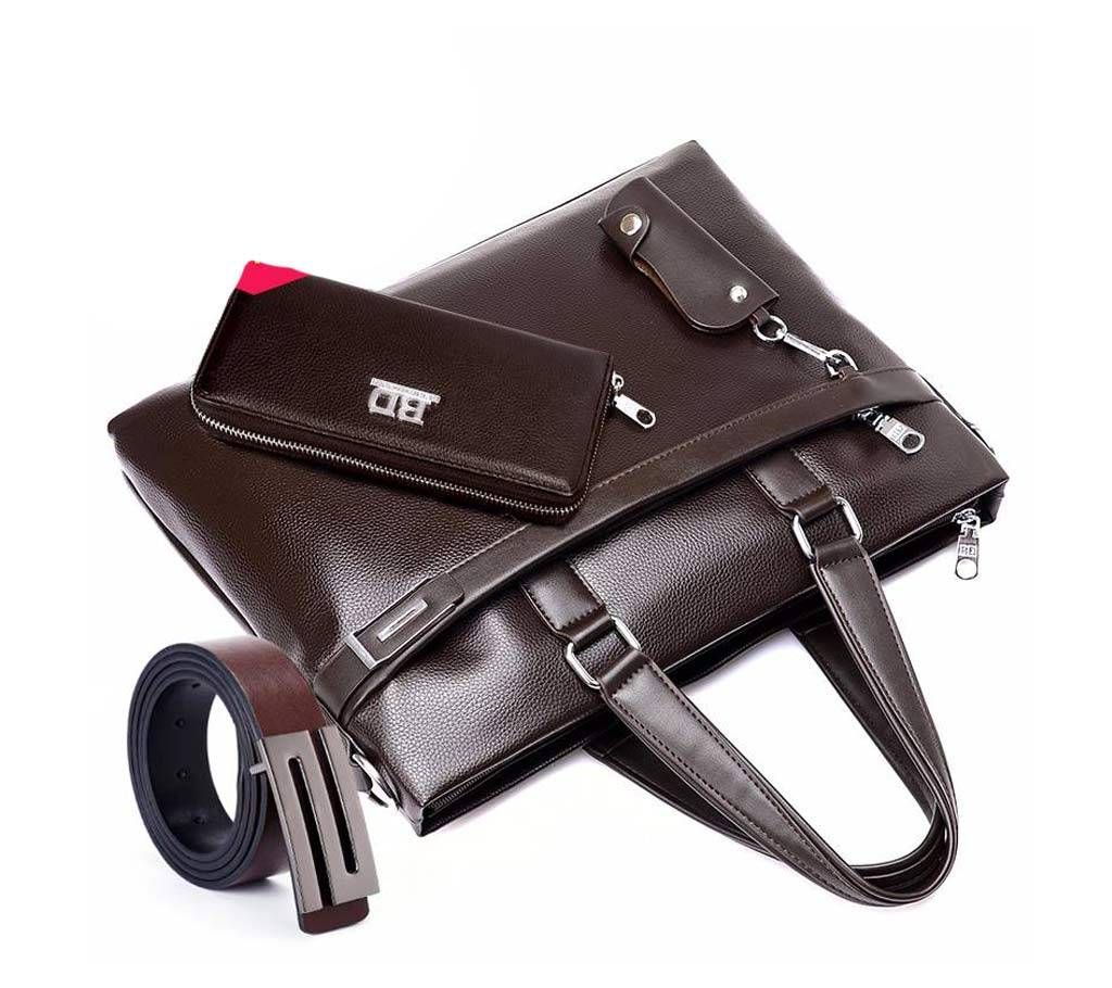 4 in 1 Korean Briefcase Bag