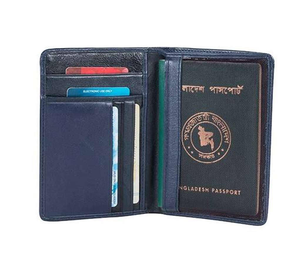 Genuine Leather Passport Wallet