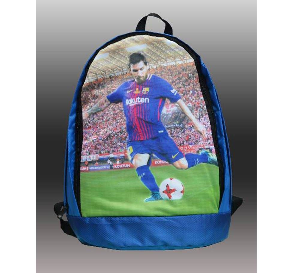 Messi printed school Backpack 