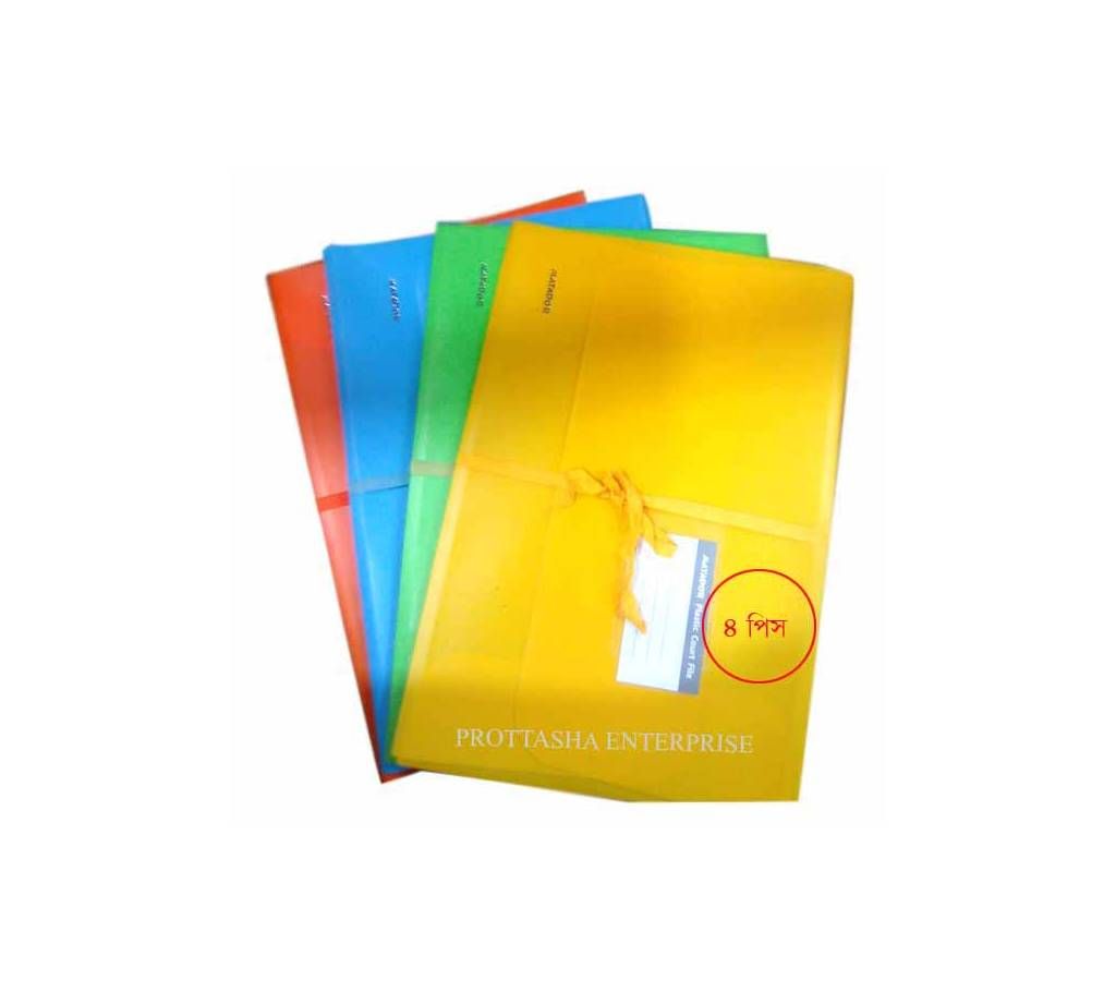 Matador Plastic Cort File - 4 pcs
