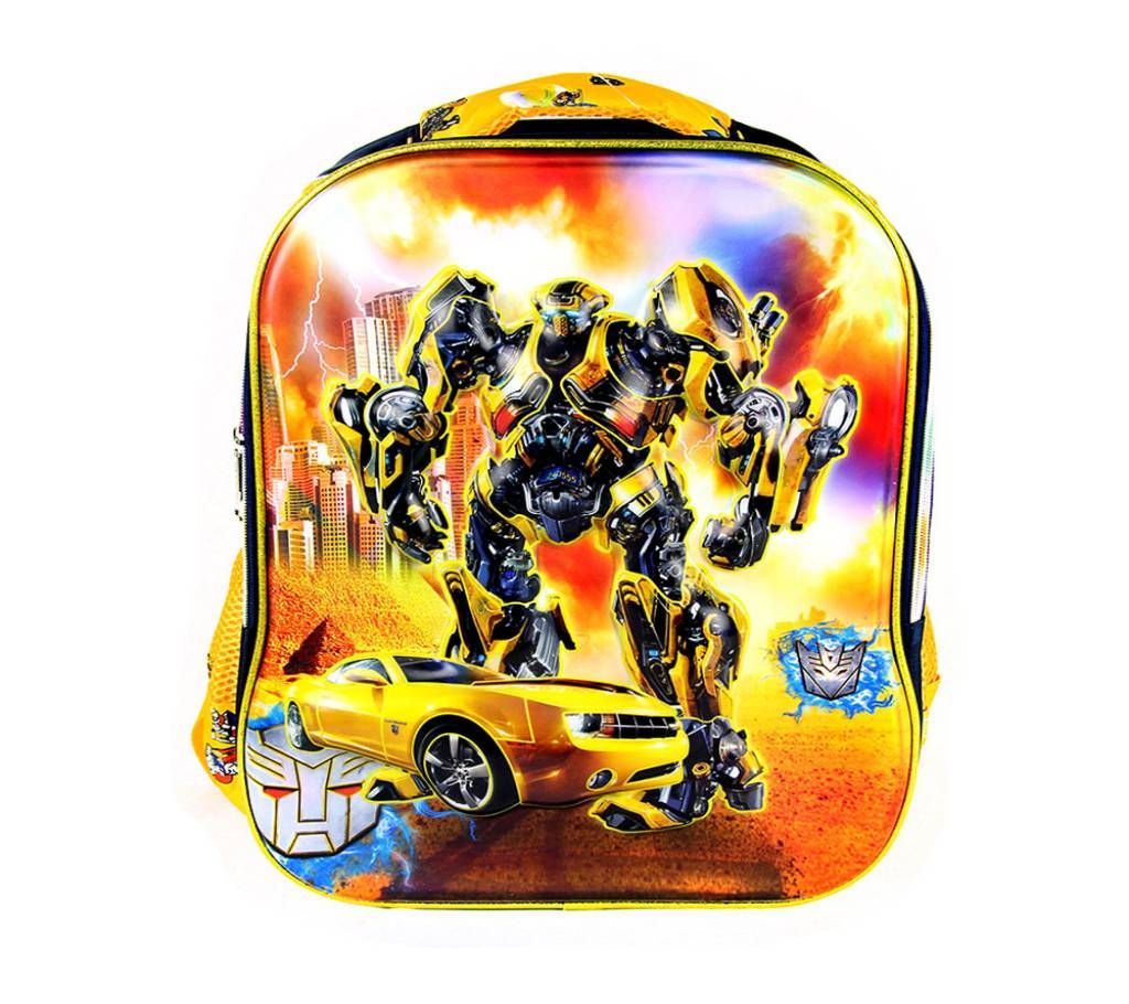 Yellow Robot School  Bag