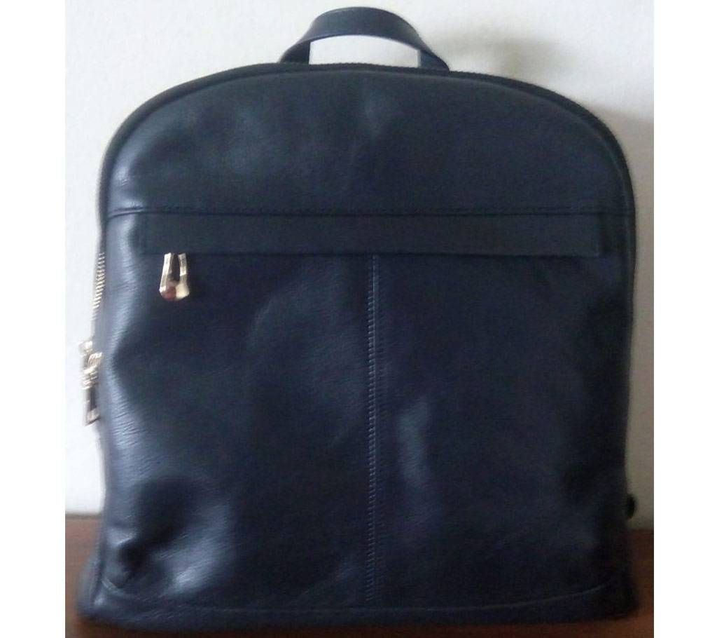 Leather attractive Backpacks for university girl